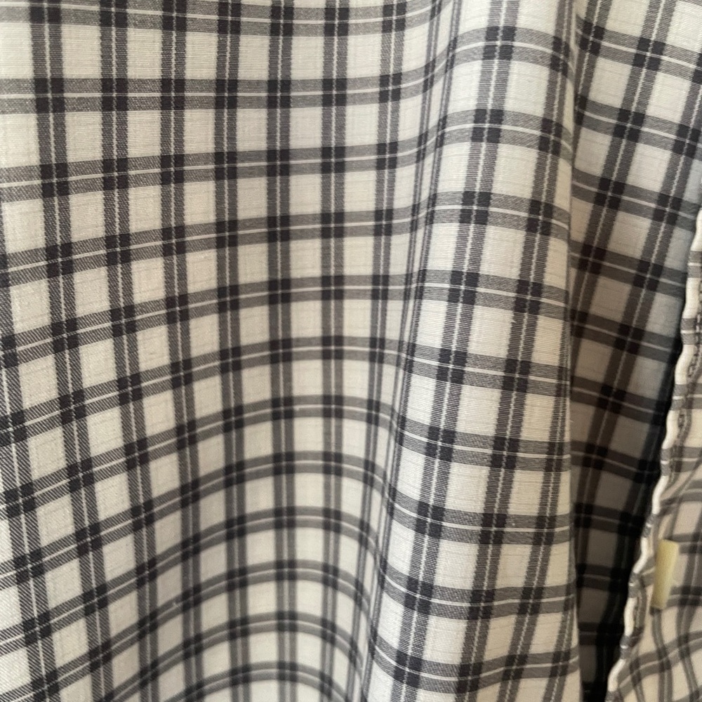 Ermenegildo Zegna Gray Checkered Dress Shirt - Picture 5 of 6